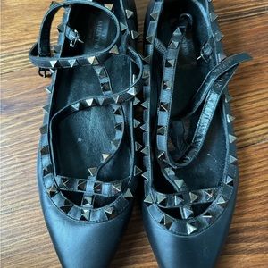 Valentino rockstud flats